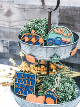 Load image into Gallery viewer, 3D I Love Fall Most Of All Tiered Tray Set - Fall - Seasonal Decor
