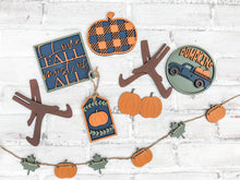 Load image into Gallery viewer, 3D I Love Fall Most Of All Tiered Tray Set - Fall - Seasonal Decor