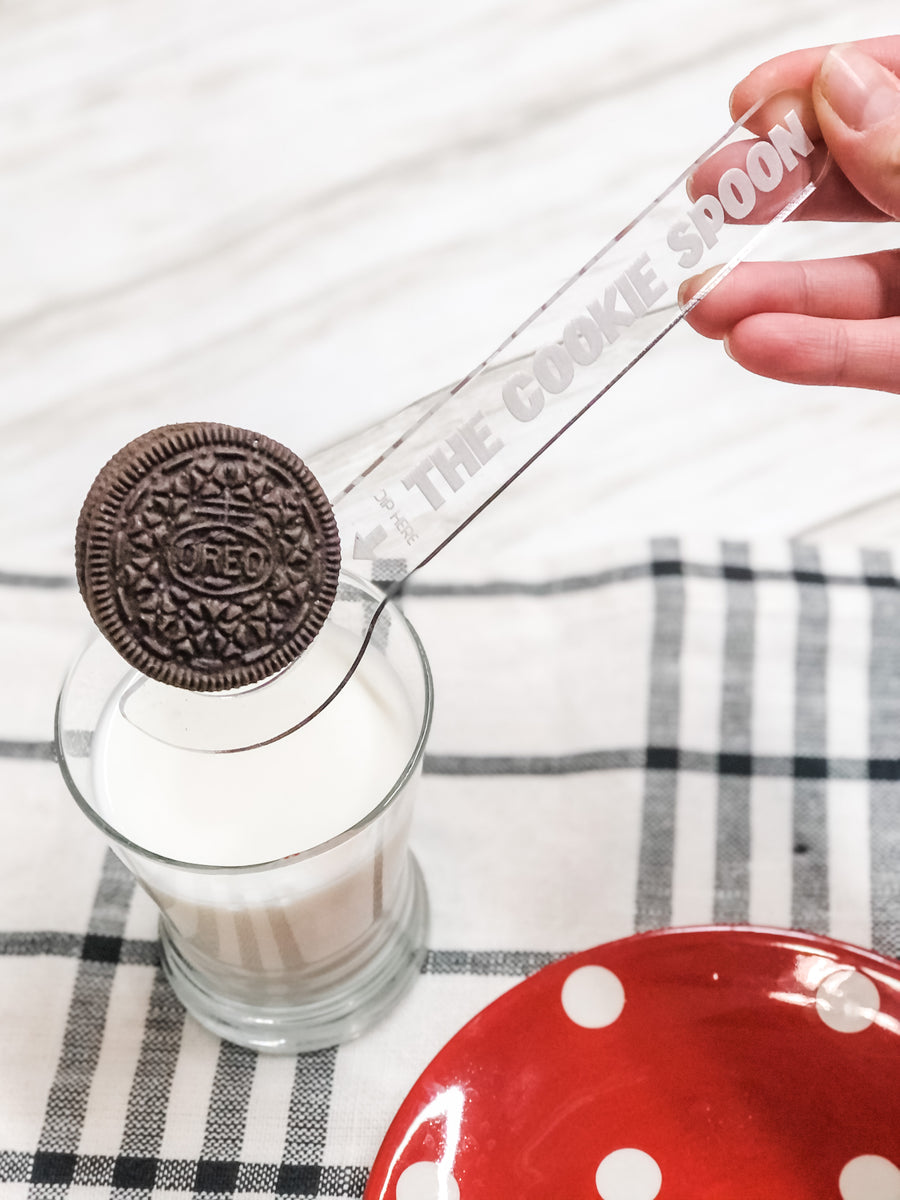 The Cookie Spoon Cookie Dipper Laser Engraved 