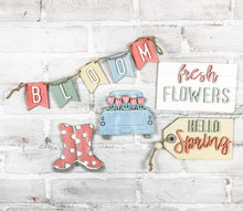 Load image into Gallery viewer, 3D Bloom Tiered Tray Set - Spring - Seasonal Decor