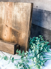 Load image into Gallery viewer, Rustic Farmhouse Kitchen Adjustable Cookbook Stand Display