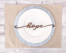 Load image into Gallery viewer, Christmas Place Setting Words - Table Decor