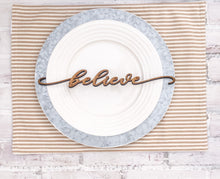 Load image into Gallery viewer, Christmas Place Setting Words - Table Decor