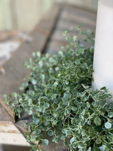 Load image into Gallery viewer, Shimmering Tremble Leaf Candle Ring - Christmas Greenery - Winter Decor