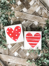 Load image into Gallery viewer, Valentine's Day Conversation Heart Mini Block