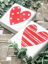 Load image into Gallery viewer, Valentine's Day Conversation Heart Mini Block