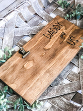 Load image into Gallery viewer, Daddy & Me Picture Frame - Daddy & Us Photo Holder - Father's Day Gift - Gift For Him