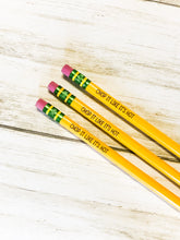 Load image into Gallery viewer, Personalized Set of Engraved Pencils