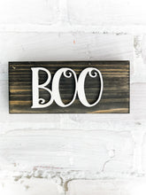 Load image into Gallery viewer, 3D Boo Spooky Farmhouse Halloween Shelf Sitter