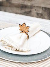 Load image into Gallery viewer, Thanksgiving Napkin Rings - Table Decor