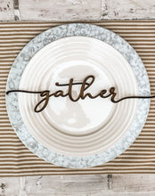 Load image into Gallery viewer, Thanksgiving Place Setting Words - Table Decor