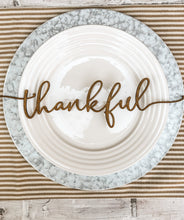 Load image into Gallery viewer, Thanksgiving Place Setting Words - Table Decor