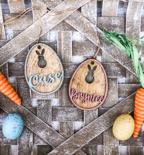 Load image into Gallery viewer, Personalized Easter Egg Basket Tag