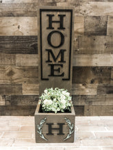 Load image into Gallery viewer, Personalized Front Porch Planter Box (LOCAL PICK UP ONLY!)