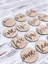 Load image into Gallery viewer, Baby Milestones Sign Sign - Baby Shower Gift