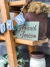 Load image into Gallery viewer, 3D Sunflower Harvest Tiered Tray Set - Fall - Seasonal Decor