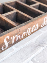 Load image into Gallery viewer, S'mores Station - Rustic Serving Tray - Kitchen