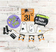 Load image into Gallery viewer, 3D Happy Halloween Tiered Tray Set - Seasonal Decor
