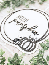 Load image into Gallery viewer, Hello Pumpkin Sign