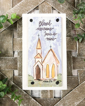 Load image into Gallery viewer, Happy Block Shelf Sitter Sign - Inspirational Gift