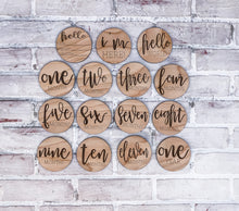 Load image into Gallery viewer, Baby Milestones Sign Sign - Baby Shower Gift