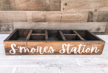 Load image into Gallery viewer, S'mores Station - Rustic Serving Tray - Kitchen