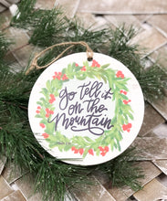 Load image into Gallery viewer, 5" Wood Ornament - Original Artist Created Designs