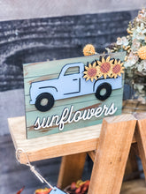 Load image into Gallery viewer, 3D Sunflower Harvest Tiered Tray Set - Fall - Seasonal Decor