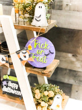 Load image into Gallery viewer, 3D Happy Halloween Tiered Tray Set - Seasonal Decor