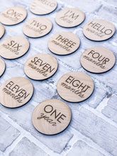 Load image into Gallery viewer, Baby Milestones Sign Sign - Baby Shower Gift