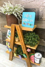 Load image into Gallery viewer, 3D Hello Summer Popsicle Tiered Tray Set - Summer - Seasonal Decor