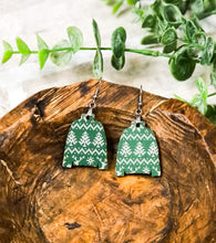 Load image into Gallery viewer, Ugly Christmas Sweater Wood Earrings