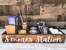Load image into Gallery viewer, S'mores Station - Rustic Serving Tray - Kitchen