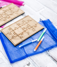 Load image into Gallery viewer, Easter Puzzle - Easter Basket Filler - DIY - Kid Craft - Easter Bunny & Easter Egg