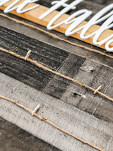 Load image into Gallery viewer, Rustic Wood Photo Display - Wedding Decor