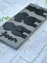 Load image into Gallery viewer, Dog Breed Silhouette Leash Holder Sign