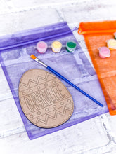 Load image into Gallery viewer, Personalized Easter Egg Mini Paint Kit - Easter Basket Filler - DIY - Kid Craft