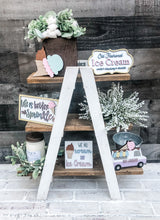Load image into Gallery viewer, 3D Ice Cream Tiered Tray Set - Summer - Seasonal Decor