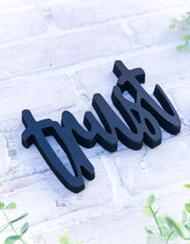 Load image into Gallery viewer, Personalized Word of the Year Shelf Sitter