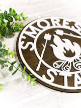 Load image into Gallery viewer, S'mores Station Wood Sign