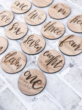 Load image into Gallery viewer, Baby Milestones Sign Sign - Baby Shower Gift