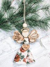 Load image into Gallery viewer, Keepsake Angel Fabric Memorial Christmas Ornament - Gift