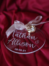 Load image into Gallery viewer, Wedding Ring Display - Keepsake Ornament