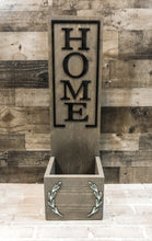 Load image into Gallery viewer, Personalized Front Porch Planter Box (LOCAL PICK UP ONLY!)