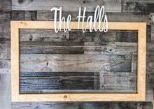 Load image into Gallery viewer, Rustic Wood Photo Display - Wedding Decor