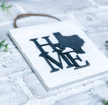 Load image into Gallery viewer, Texas Home Mini Hanging Sign