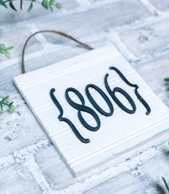 Load image into Gallery viewer, 806 Area Code Mini Hanging Sign - Lubbock, Texas Memorabilia