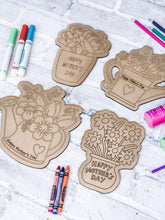 Load image into Gallery viewer, DIY Mother’s Day Card - Mother’s Day Gift - Craft for Kids