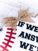 Load image into Gallery viewer, 3D Baseball or Softball Door Hanger - Housewarming