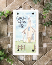 Load image into Gallery viewer, Happy Block Shelf Sitter Sign - Inspirational Gift